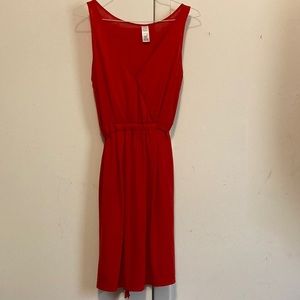 Red Tank Dress -new Size Large